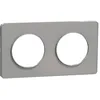 Image de Schneider S530804 Plaque 2P horiz./vert. entraxe 71mm Odace Touch