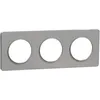 Image de Schneider Plaque 3 postes horizontales entraxe 71mm