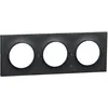 Image de Plaque anthracite - 3 postes - Styl - Odace SCHNEIDER