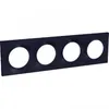 Image de Plaque anthracite - 4 postes - Styl - Odace SCHNEIDER