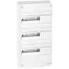 Image de Coffret en saillie RESI9 blanc 3 rangÃ©es de 13 modules 90A - SCHNEIDER ELECTRIC - R9H13403