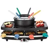 Image de Continental Edison CERFG86B - Raclette/gril/fondue - 1.1 kWatt