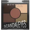 Image de Fards à paupières & bases Rimmel London  Palette D 39;ombres Scandaleyes 002-brixton Brown 3.80 Gr P27870199