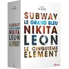Image de 5 films de Luc Besson : Subway + Le grand bleu + Nikita + Léon + Le cinquième élément