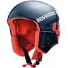 Image de Rossignol - Casque de ski de compétition - Hero Giant Impacts Fis Blue pour Homme - Taille 54 cm - Bleu
