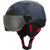 Image de Rossignol - Casque de ski/snowboard à visière - Whoopee Visor Impacts Dark/Blue - Taille Enfant 49-52 cm - Bleu