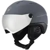 Image de Rossignol - Casque de ski/snowboard à visière - Fit Visor Impacts Photoch Grey en Matières Recyclées - Taille S/M - Gris