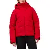 Image de Rossignol - Veste de ski imperméable en duvet - W Wispile Ripstop Down Jacket Ruby Red pour Femme - Taille M - Rouge