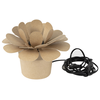 Image de Lampe en papier mâché Lotus