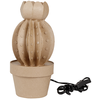 Image de Lampe en papier mâché Cactus