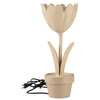 Image de Lampe en papier mâché Tulipe