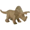 Image de Triceratops en papier mâché - 9 x 19 x 6 cm