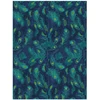 Image de Papier Décopatch 722 Plumes de paon bleu marine