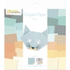 Image de Papier Origami 20 x 20 cm 60 Feuilles Fourrures