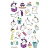 Image de Stickers 3D Cooky Licorne Anniversaire