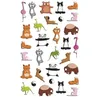 Image de Stickers 3D Cooky Animaux yoga