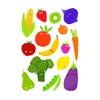 Image de Gommettes Baby - Fruits et légumes - 87 pcs