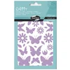 Image de Stickers pailletés - Glitty - Papillons et fleurs x 66 pcs