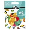 Image de Gommettes Sticky Oiseaux tropicaux