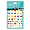 Image de Gommettes Initial Étoiles Multicolores