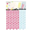 Image de M.Design - Stickers muraux - Pois multicolores - 2 planches - 34,5 x 49 cm