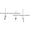 Image de Sticker mural clÃ© du bonheur