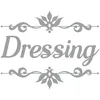 Image de Sticker dÃ©coratif de porte - Dressing