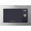 Image de Continental Edison CEMO20IXEG - Four micro-ondes grill - encastrable - 20 litres - 800 Watt - noir/inox