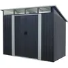 Image de Abri De Jardin Acier 4.59 M2. Avec Kit D'ancrage Inclus