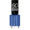 Image de Rimmel 60 Seconds Super Shine - Vernis à ongles 8 ml 828 Danny Boy Blue!