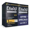 Image de Etiaxil Déodorant Détranspirant Roll-on Aisselles Homme Peaux Sensibles 2x15 ml