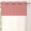 Image de Voile Coton Ã Oeillets 135x250 Cm Paulette, Par Soleil D'ocre