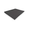 Image de Drap Plat En Coton 260x300 Cm Percale Anthracite, Par Soleil D'ocre