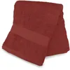 Image de Drap De Bain En Coton 500 Gr/M2 100x140 Cm Lagune Brique, Par Soleil D'ocre