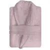 Image de Peignoir En Coton 500gr/M2 Taille S Lagune Vieux Rose, Par Soleil D'ocre