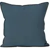 Image de Coussin En Microfibre LavÃ©e 60x60x Cm Boheme Bleu Canard, Par Soleil D'ocre