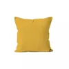 Image de Housse De Coussin 60x60 Cm Alix Jaune Radieux, Par Soleil D'ocre