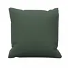Image de Coussin En Coton 40x40 Cm Panama Kaki, Par Soleil D'ocre
