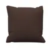 Image de Coussin En Coton 40x40 Cm Panama Brun, Par Soleil D'ocre