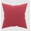 Image de Taie D'oreiller Unie 63x63 Cm Zzz Rouge