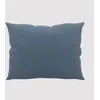 Image de Taie D'oreiller Unie 50x70 Cm Zzz Bleu Jean