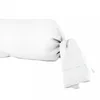 Image de Taie De Traversin En Coton 45x185 Cm Percale Blanc, Par Soleil D'ocre