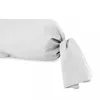 Image de Taie De Traversin En Coton 57 Fils 45x135 Cm Uni Blanc, Par Soleil D'ocre