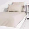 Image de Drap Housse Uni 90x190 Cm Zzz Lin