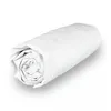 Image de Drap Housse En Coton 140x190 Cm Percale Blanc, Par Soleil D'ocre