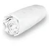 Image de Drap Housse En Polycoton 160x200 Cm Percale Blanc, Par Soleil D'ocre