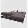 Image de Drap Housse Tpr En Coton 57 Fils 2x80x200 Cm Uni Brun, Par Soleil D'ocre