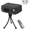 Image de Mini VidÃ©oprojecteur Portable Ultra LÃ©ger 800 Lumens Support 1080P IdÃ©al Home CinÃ©ma Noir YONIS