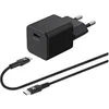 Image de Chargeur secteur 20W + Cable USB-C 1m Noir en occasion ou reconditionné