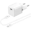 Image de Chargeur secteur 20W + Cable Lightning 1m Blanc en occasion ou reconditionné